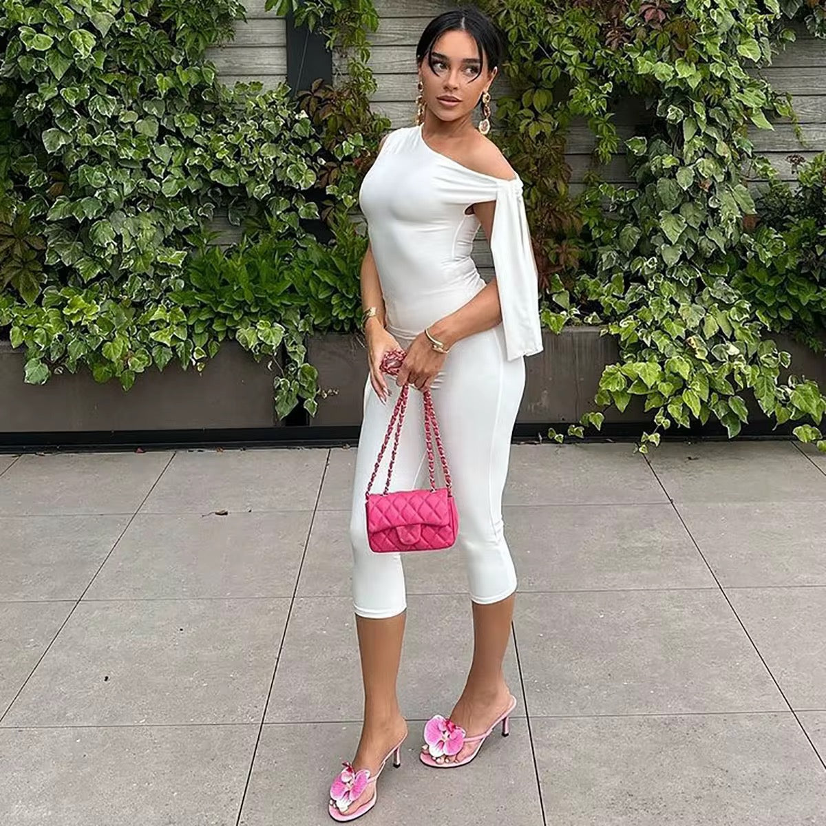 “Kim K” Midi Pants Set