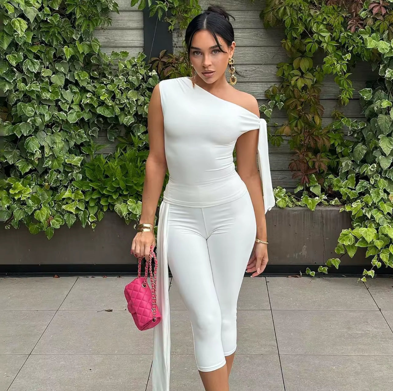“Kim K” Midi Pants Set