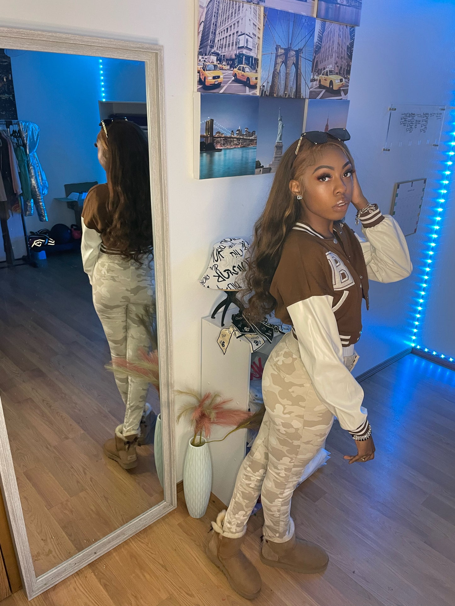 Baseball bomber jacket