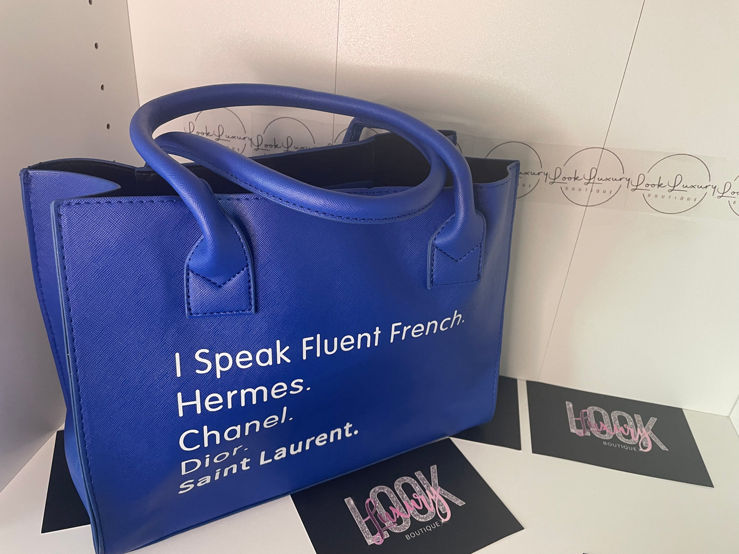 I Speak Fluent French bags