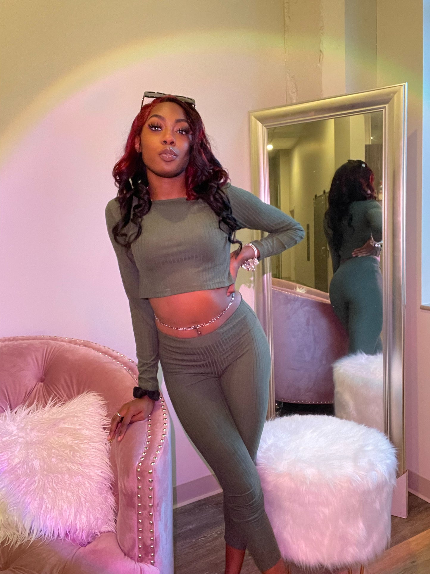 Trina set - Green